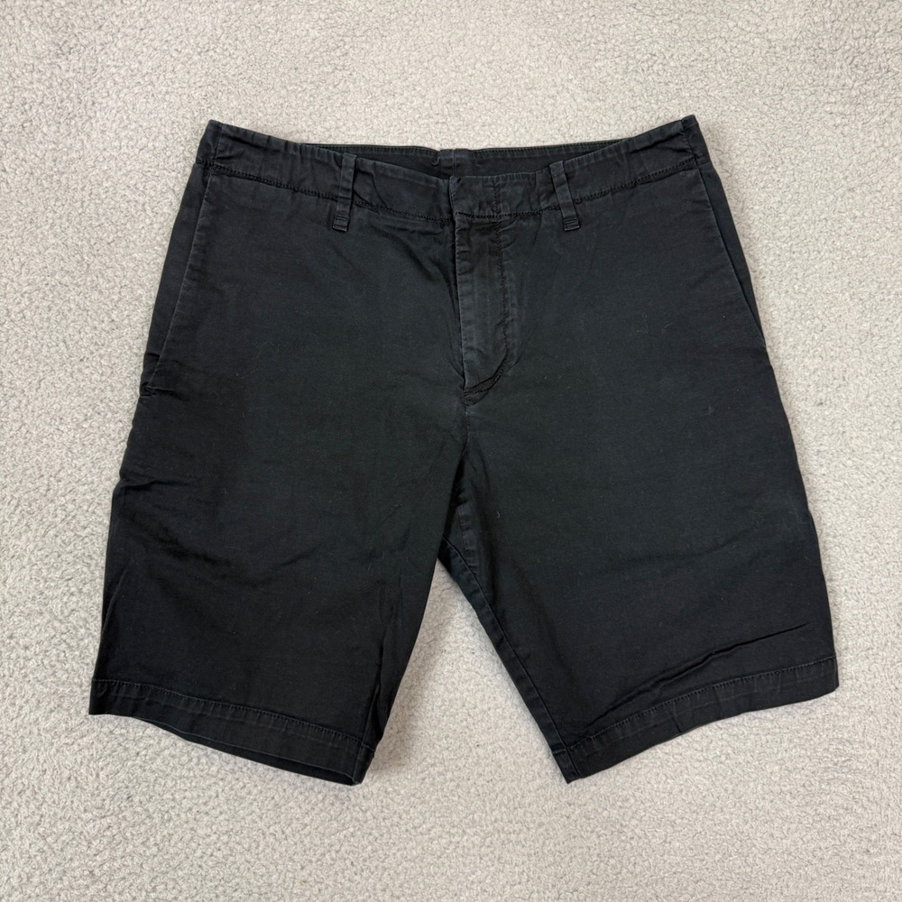 Rapha Mens Cycling Lifestyle Chino Shorts Black Size 30 Inseam 9.5